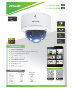 Amiko Home Kamera IP 4 MP, PoE, 1/3" CMOS, HD Lens 2,8 - 12mm - DH20P400MF - Image 3