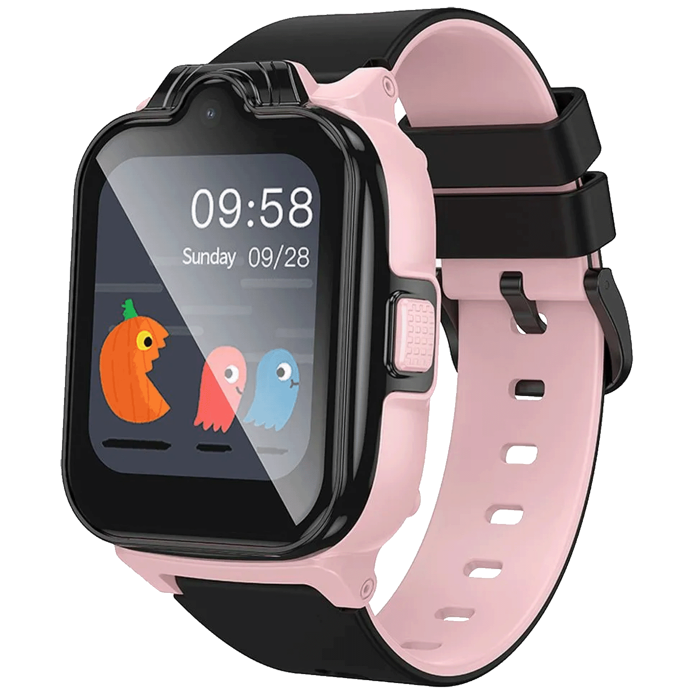 71861_1763713839mpkt1zsfum hoco. Pametni sat za djecu, 1.69" 4G GPS, WiFi, pink/crna - Y104 4G, Pink - Image 1
