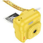 hoco. Dječija kamera sa printerom, 2" IPS LCD, 1080p - DV211 Yellow