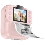 hoco. Dječija kamera sa printerom, 2" IPS LCD, 1080p - DV211 Pink