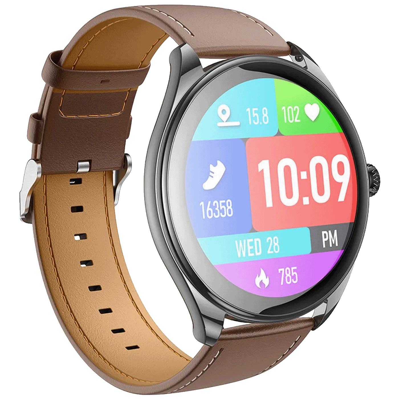71869_1763714831ahh2yhd7ui hoco. Pametni sat, 1.43" AMOLED, Bluetooth, IP67 - Y22 Black - Image 1