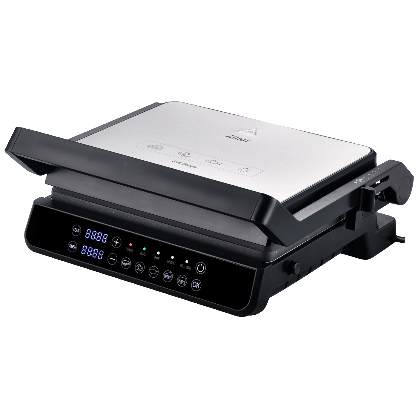 73081_1766130544890lnkfu64 Zilan Grill kontaktni, digitalini zaslon, 5 programa rada, 2000 W - ZLN3942 - Image 1