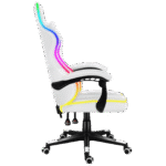 Huzaro Gaming stolica, RGB, daljinski upravljač, bijela - Force 4.4 RGB White - Image 3