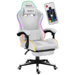 Huzaro Gaming stolica, RGB, daljinski upravljač, bijela - Force 4.7 White RGB