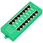 Extralink PoE Injector sa 8 Gigabit 802.3at/af porta, Mode A, aktivni - 8 Port Gigabit PoE Injector