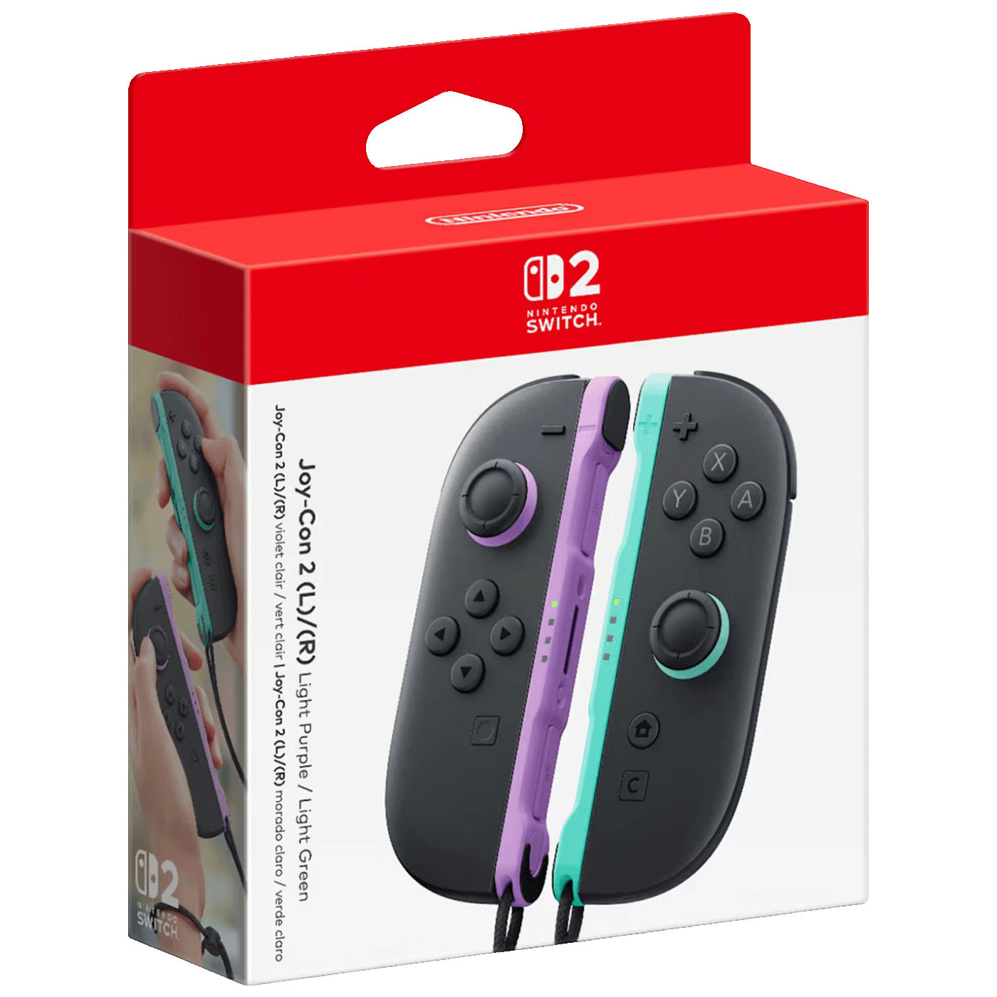 76082_1775728977er9m9m3dvf Nintendo Joy-Con za Nintendo Switch 2, Bluetooth, Purple/Green - Switch 2 Joy-Con Purple/Green - Image 1