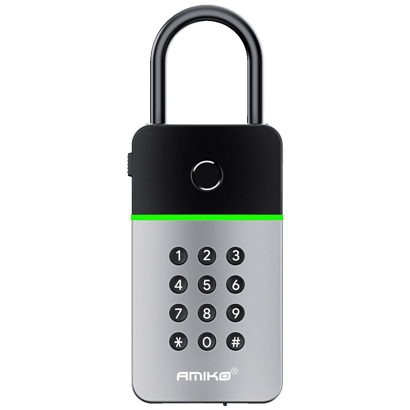 78615_1778571008pz8msbd1tb Amiko Home Pametni katanac, Bluetooth, WiFi, PIN, fingerprint - KB01 Smart Box - Image 1