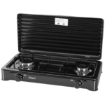 Zilan Plinski rešo sa 2 plamenika, 1600 W, crna - ZLN0025/BK
